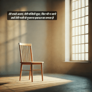 one sided love shayari