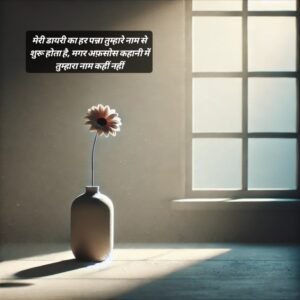 ‎one sided love shayari