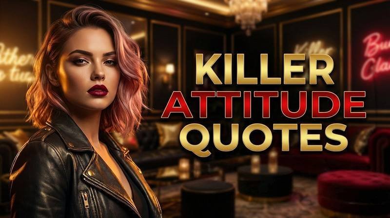 killer attitude quotes for girls in english